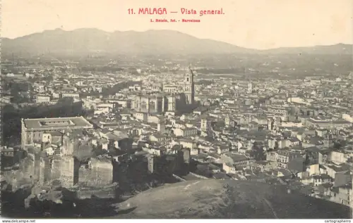 A6194 Malaga general view 1932