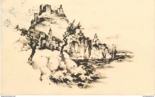 A6194 Croatia Šibenik artist Vladimir Kirin 1935