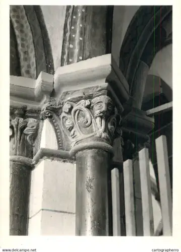 A6206 Romanesque capital, a decorative top part of a pillar
