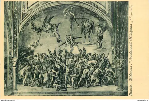 A6206 Condannati all` inferno - Signorelli, Orvieto cathedral