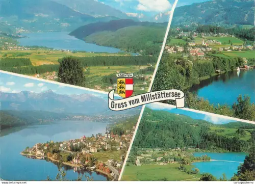 A5738 Austria Gruss vom Millstattersee different sights
