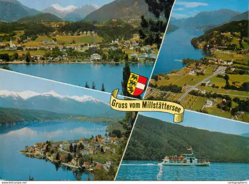 A5738 Austria Gruss vom Millstattersee multi view