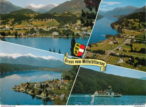 A5738 Austria Gruss vom Millstattersee multi view