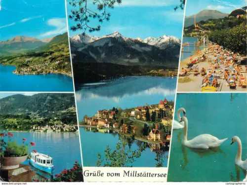 A5738 Austria Millstatt am See different sights