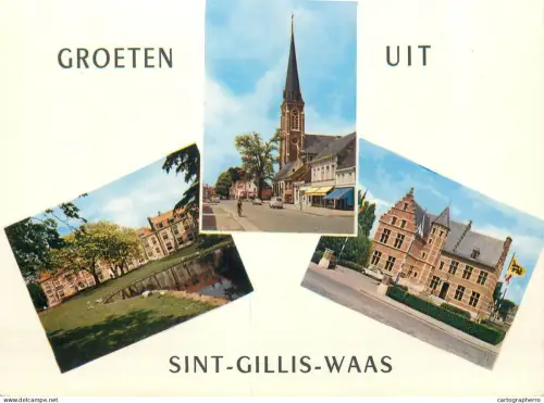 A5738 Belgium Groeten uit Sint Gillis-Waas multi view