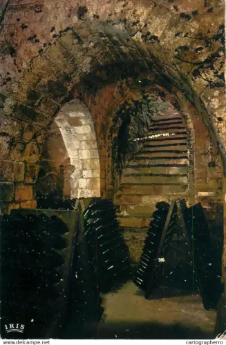 A5738 France Caves de Champagne Tattinger a Reims Crypte de l'Abbaye de Sainte Nicaise