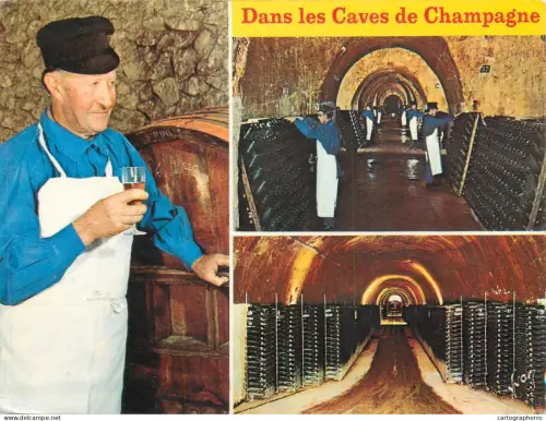 A5738 France dans les Caves de Champagne multi view