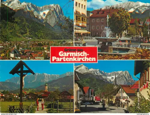 A5738 Germany Grusse aus Garmisch-Partenkirchen different aspects
