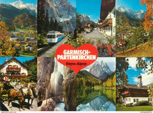 A5738 Germany Garmisch-Partenkirchen different views