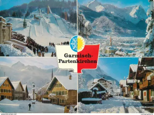 A5738 Germany Garmisch-Partenkirchen several views