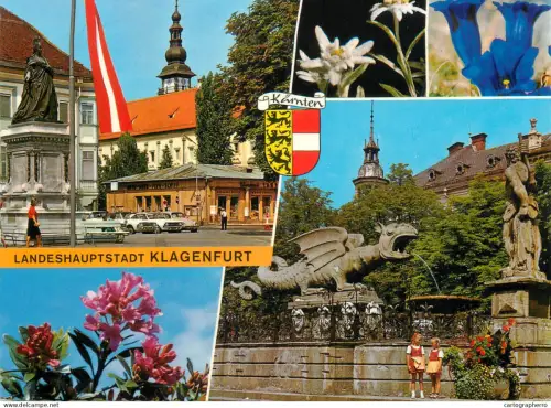 A5720 Austria Landeshauptstadt Klagenfurt several views