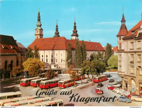 A5720 Austria Grusse aus Klagenfurt Heilige Geist Platz Landhaushof