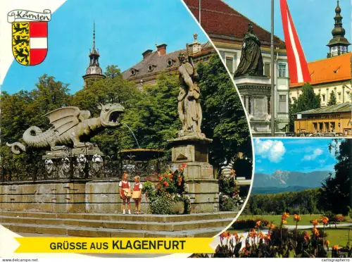 A5720 Austria Grusse aus Klagenfurt multi view