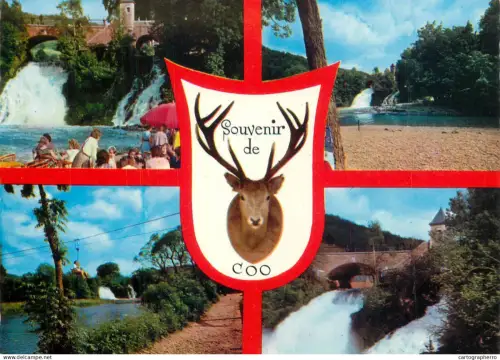 A5720 Belgium Coo sur multi view souvenir
