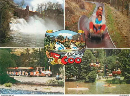 A5720 Belgium Coo sur - the waterfalls multi view
