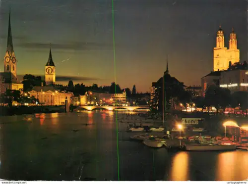 A5720 Switzerland Zurich night view