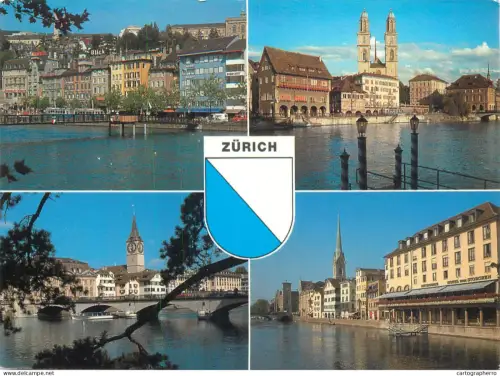 A5720 Switzerland Zurich  several views