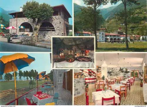 A5719 Italy Lago di Como Gera Lario Albergo Ristorante Pace multi view