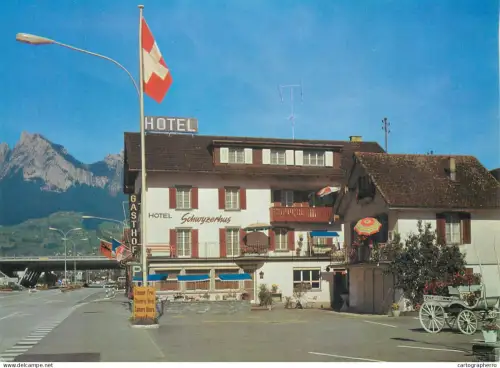 A5719 Switzerland Brunnen Hotel Schwyzerhaus