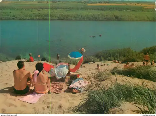 A5718 Belgium Zeebrugge sand dunes beach types and scenes