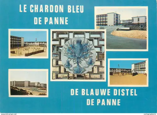 A5718 Belgium De Panne De Blauwe Distel several views