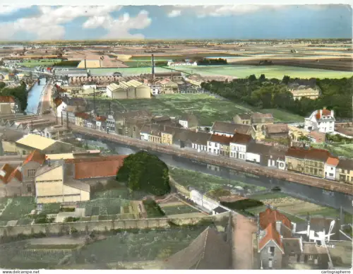 A5718 France Bourbourg (Nord) Les plantis vue aerienne