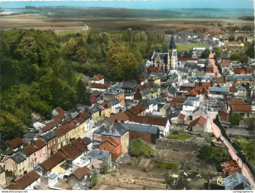 A5718 France Conty (Somme) vue generale aerienne