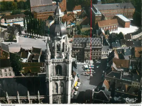 A5718 Belgium Halle aerial view