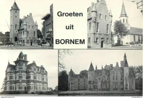 A5718 Belgium Groeten uit Bornem multi view