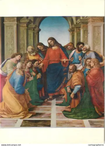 A5715 Italy Cortona Communion of the Apostles