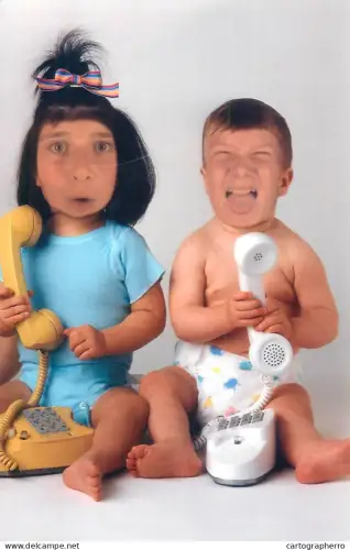 A5715 Children types caricature funny image