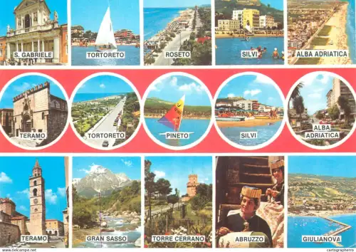 A5715 Italy Abruzzo pittoresco multi view