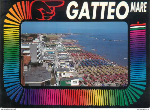A5715 Italy Gatteo Mare la spiaggia