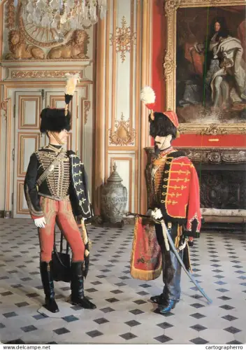 A6099 Guides de la Garde Impériale uniforms Musée de l'Armée in Paris