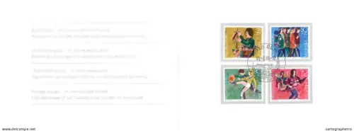 A6099 Switzerland 1992 Christmas greeting card issued by the Swiss PTT Philatelic Office