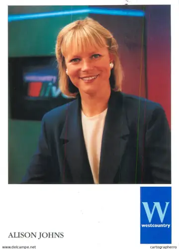 A6098 Alison Johns former news presenter for Westcountry Television