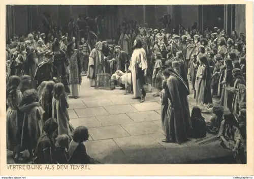A6096 Theatre actors Oberammergau Passion Play 1934