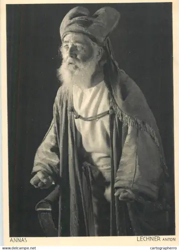 A6096 Theatre actor Anton Lechner - Annas - Oberammergau Passion Play 1934