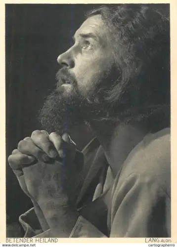 A6096 Theatre actor Alois Lang Oberammergau Passion Play 1934