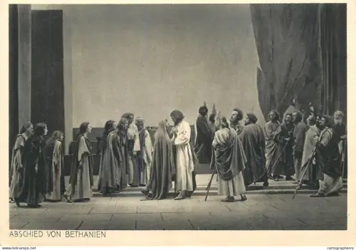 A6096 Theatre actors Oberammergau Passion Play 1934 Abschied von Bethanien