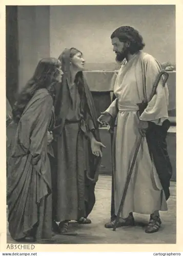 A6096 Theatre actors Oberammergau Passion Play 1934