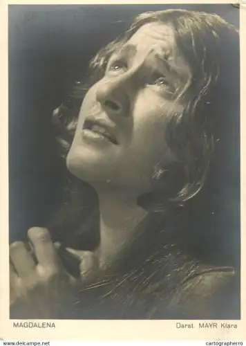 A6096 Theatre actress Mayr Klara as Magdalena Oberammergau Passion Play 1934