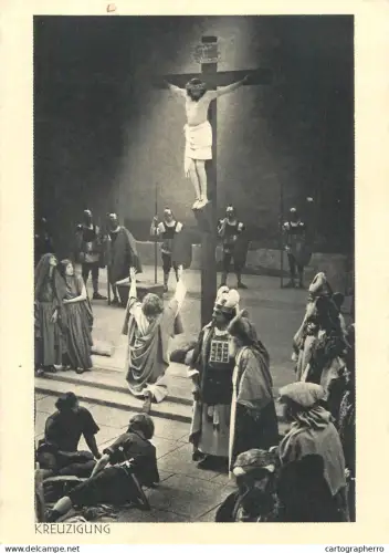 A6096 Kreuzigung Oberammergau Passion Play 1934