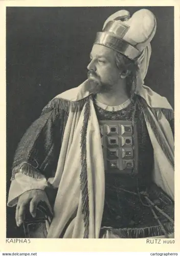 A6096 Actor Rutz Hugo as Kaiphas Oberammergau Passion Play