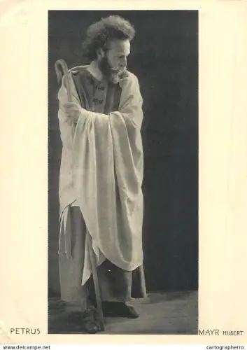 A6096 Actor Mayr Hubert Oberammergau Passion Play