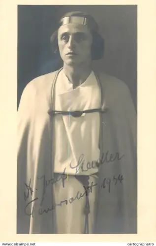 A6096 Historical or theatrical costume1934 Oberammergau Passion Play actor