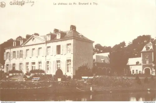 A6096 Genappe repro postcard