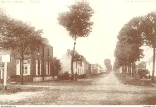 A6096 Quevaucamps, Hainaut, Belgium repro postcard