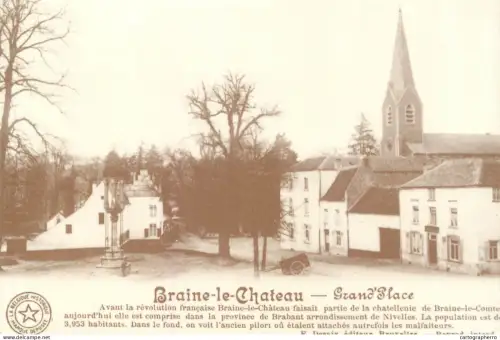 A6096 Braine-le-Chateau repro postcard