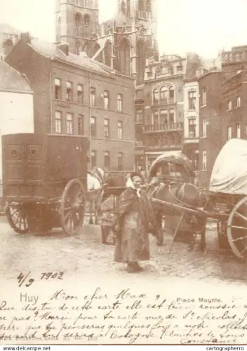 A6096 Huy Place Mounie repro postcard
